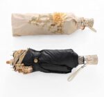 logo uv protection folding umbrella