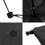 logo compact folding umbrella