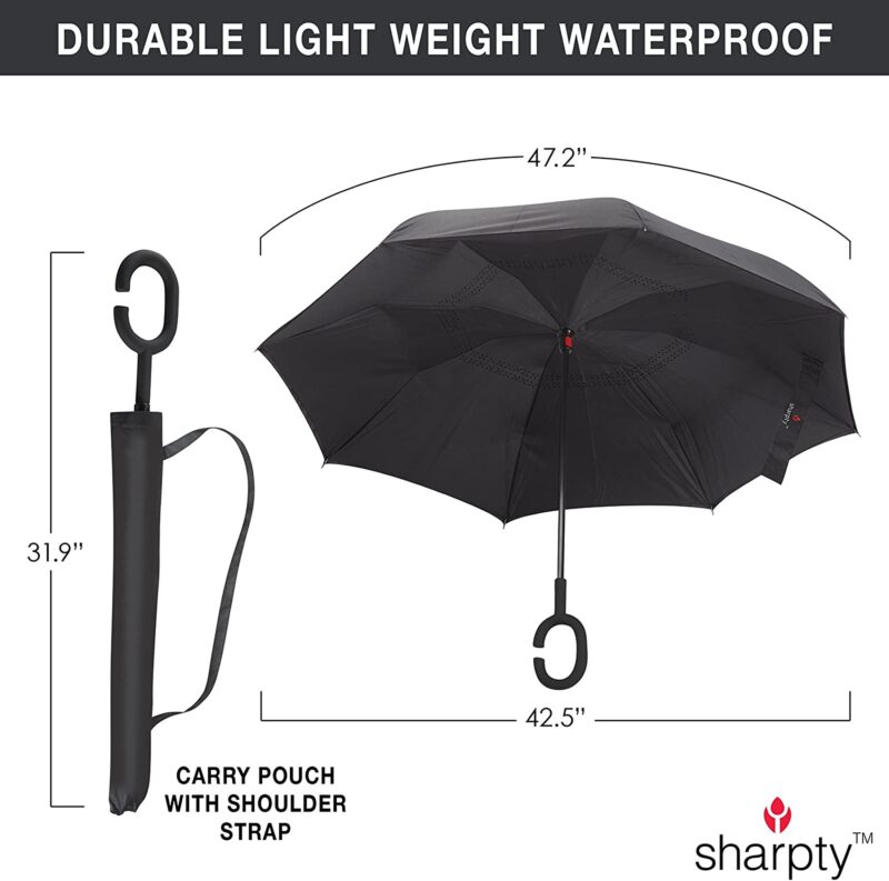 windproof reverse umbrella