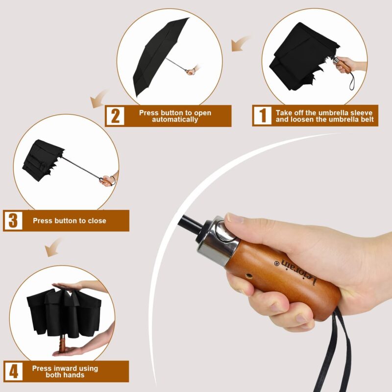 54 inch auto open close oversized umbrella