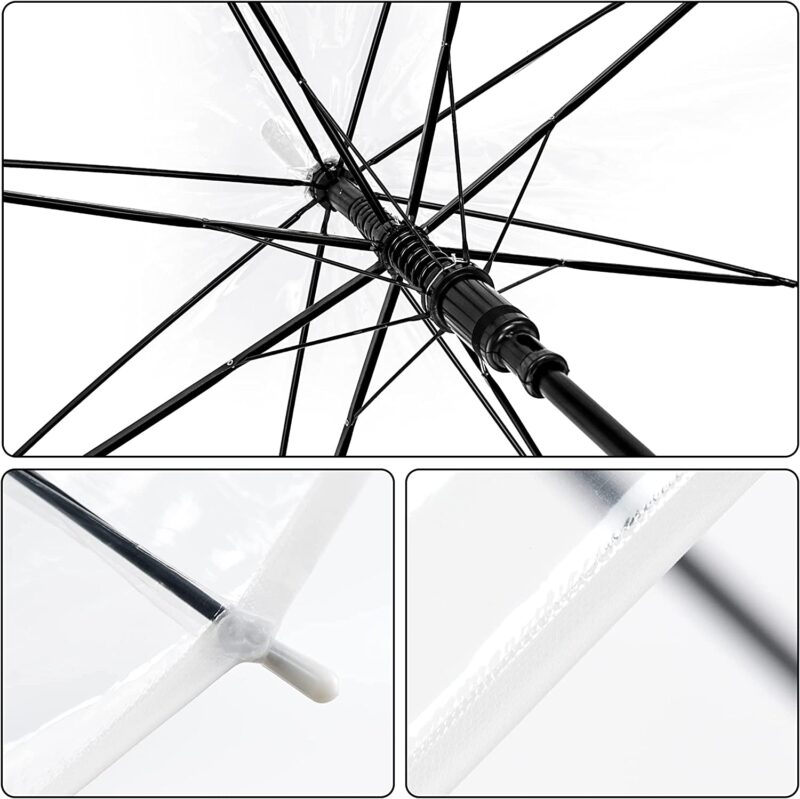 clear wedding umbrella