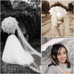 lace parasol umbrella wedding white cotton wooden handle decoration umbr