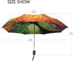 logo uv protection rainbow parasol