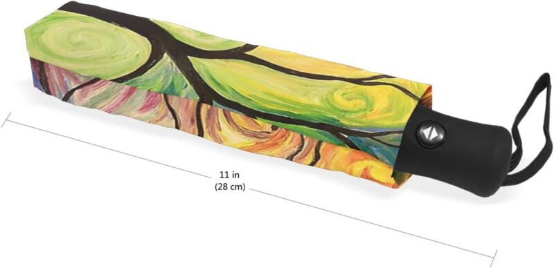 logo uv protection rainbow parasol