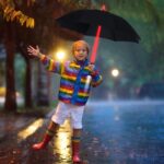 led pieces led golf umbrella