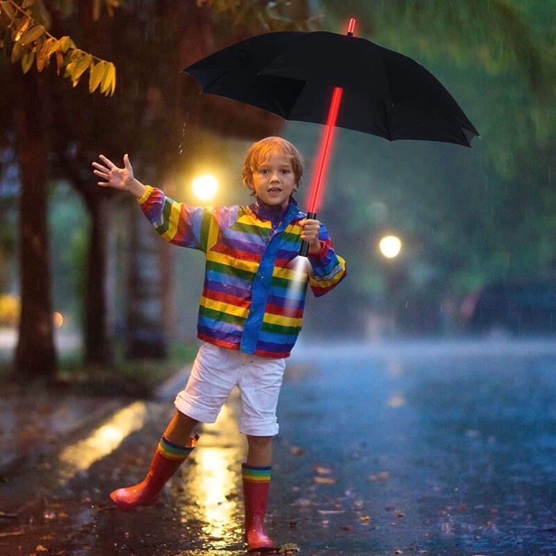 led pieces led golf umbrella