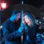 led pieces led golf umbrella