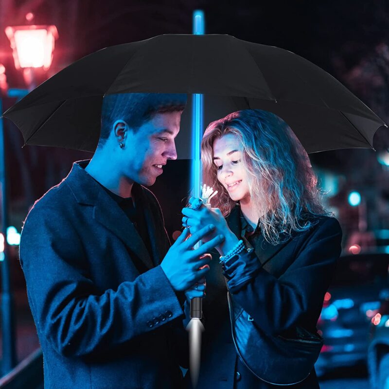 led pieces led golf umbrella