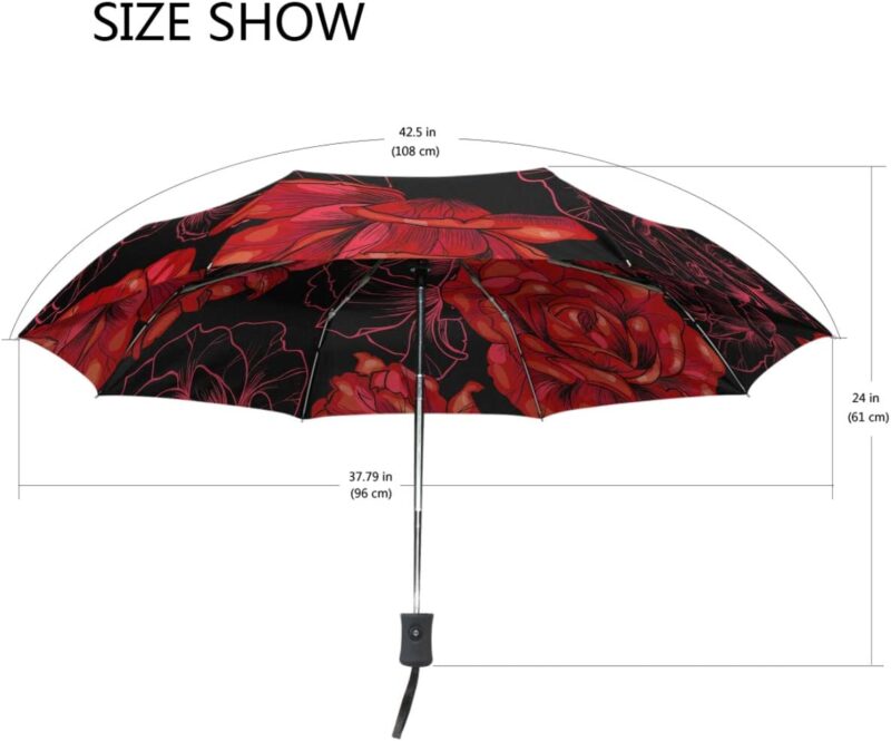 logo windproof parasol