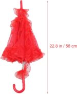 stylish western style umbrella lace fleur parasol decoration wedding bride umbre