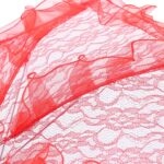 stylish western style umbrella lace fleur parasol decoration wedding bride umbre