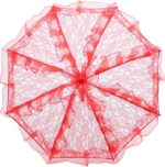 stylish western style umbrella lace fleur parasol decoration wedding bride umbre