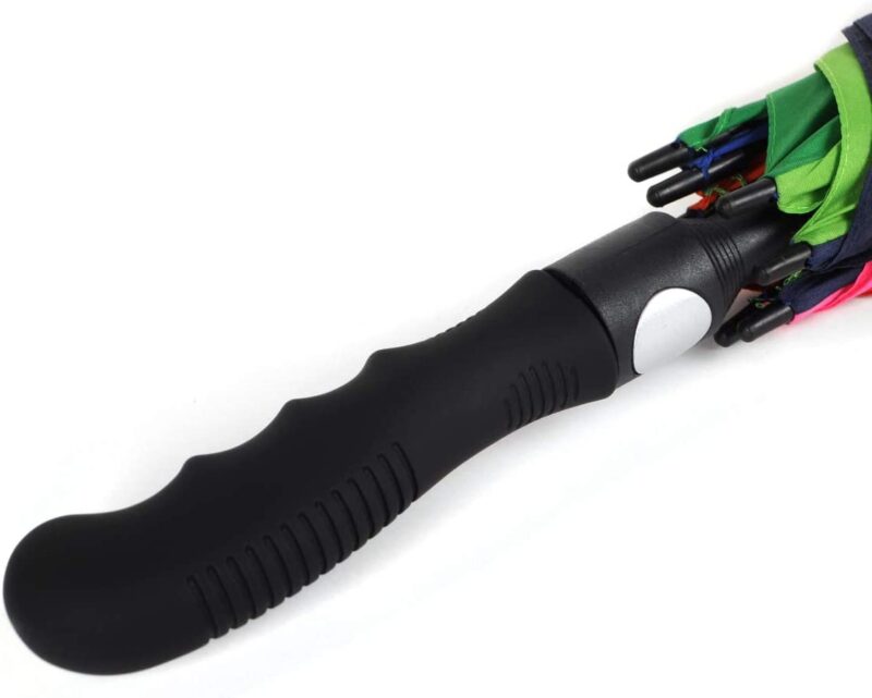 automatic windproof rainbow golf umbrella