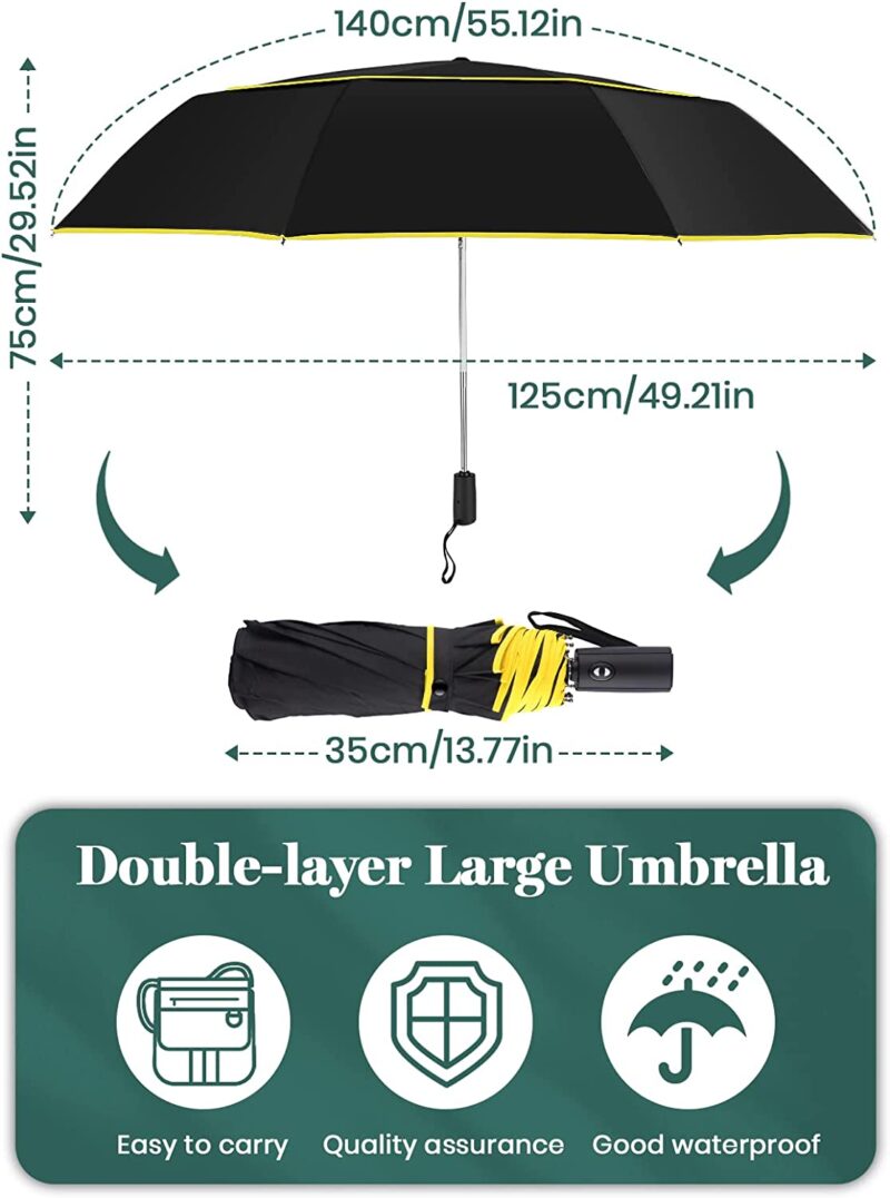 62 inch automatic golf umbrella