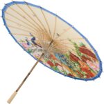 logo waterproof led parasol