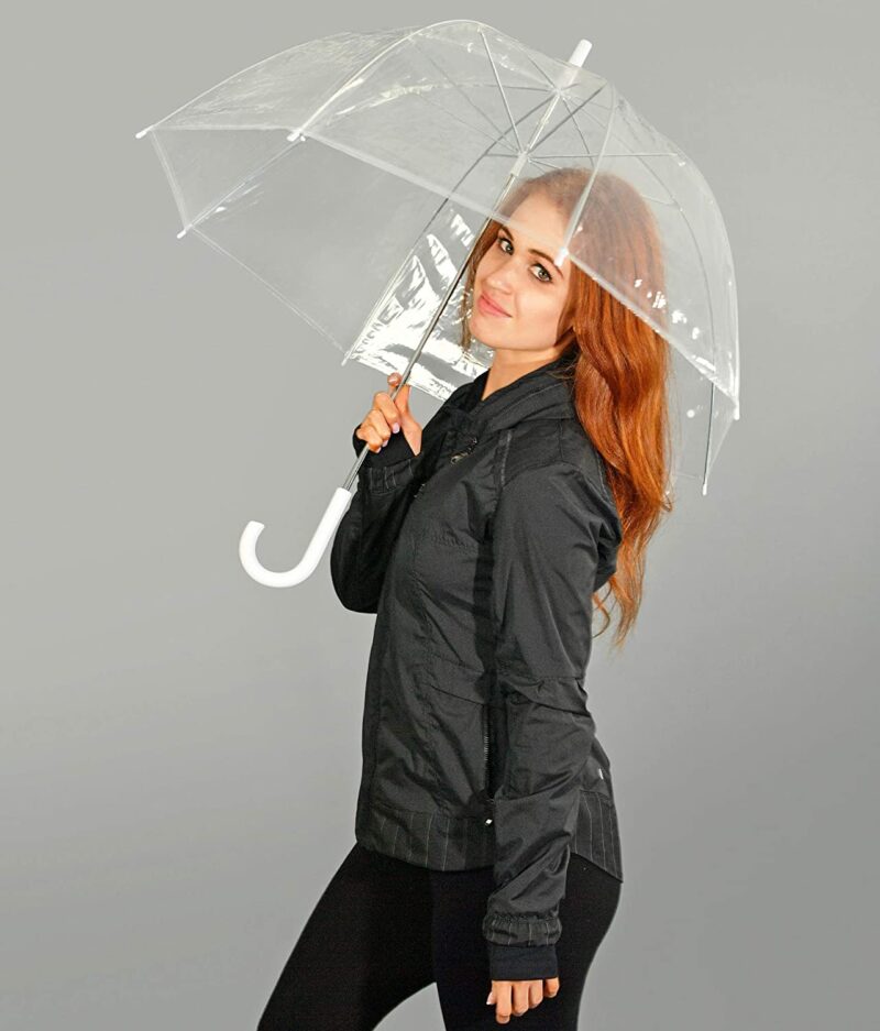 clear bubble wedding umbrella