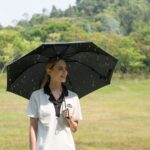 windproof compact reverse folding umbrella