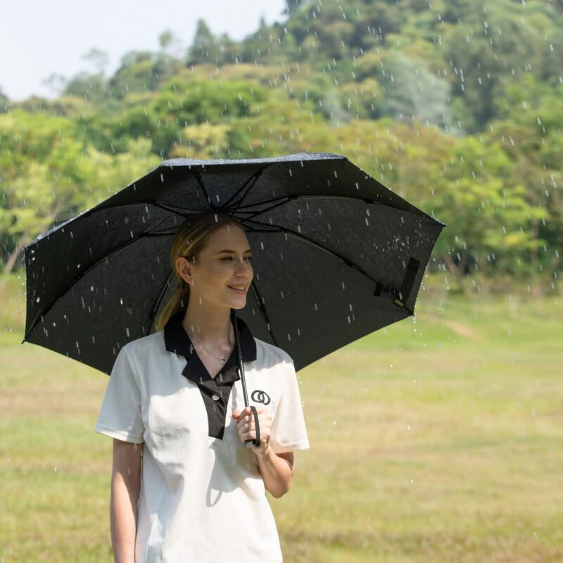 windproof compact reverse folding umbrella
