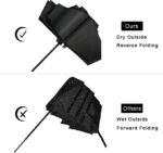 windproof compact reverse folding umbrella