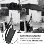 windproof compact reverse folding umbrella