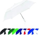logo automatic windproof compact parasol