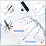 automatic clear wedding umbrella