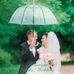automatic clear wedding umbrella