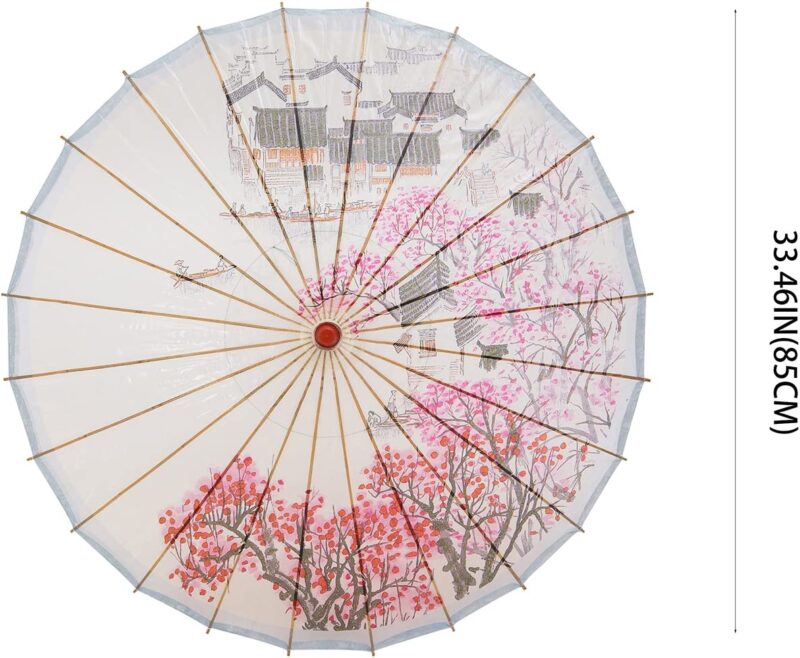 logo waterproof led parasol