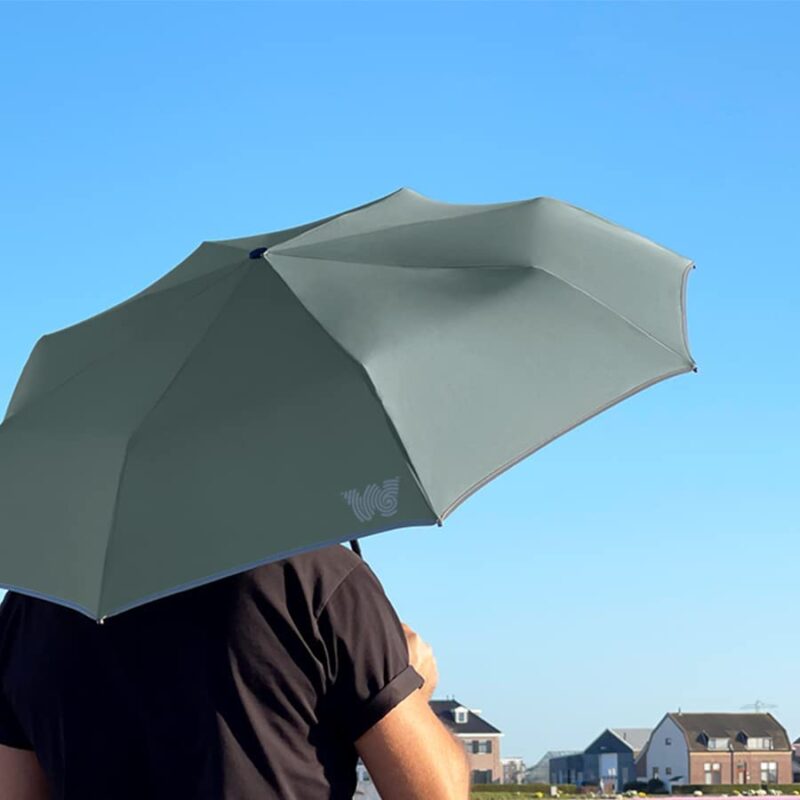 windproof compact folding umbrella