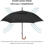 62 inch windproof golf umbrella