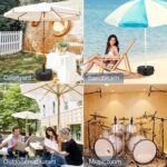 logo portable parasol