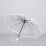 auto open close clear umbrella