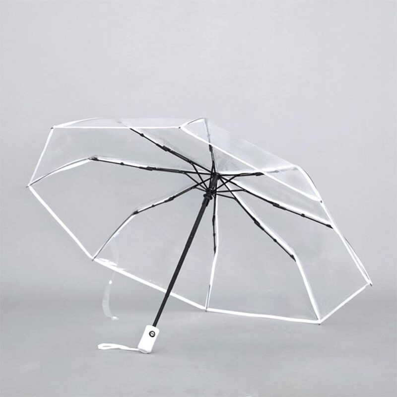 auto open close clear umbrella