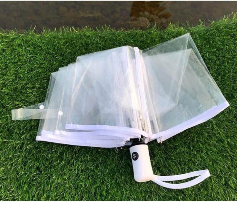 auto open close clear umbrella