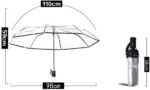 auto open close clear umbrella