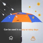 68 inch automatic windproof oversized golf umbrella