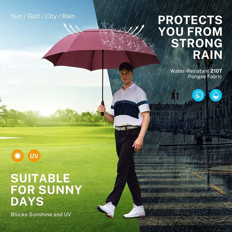 68 inch automatic oversized golf umbrella
