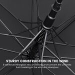 62 inch automatic windproof oversized golf umbrella