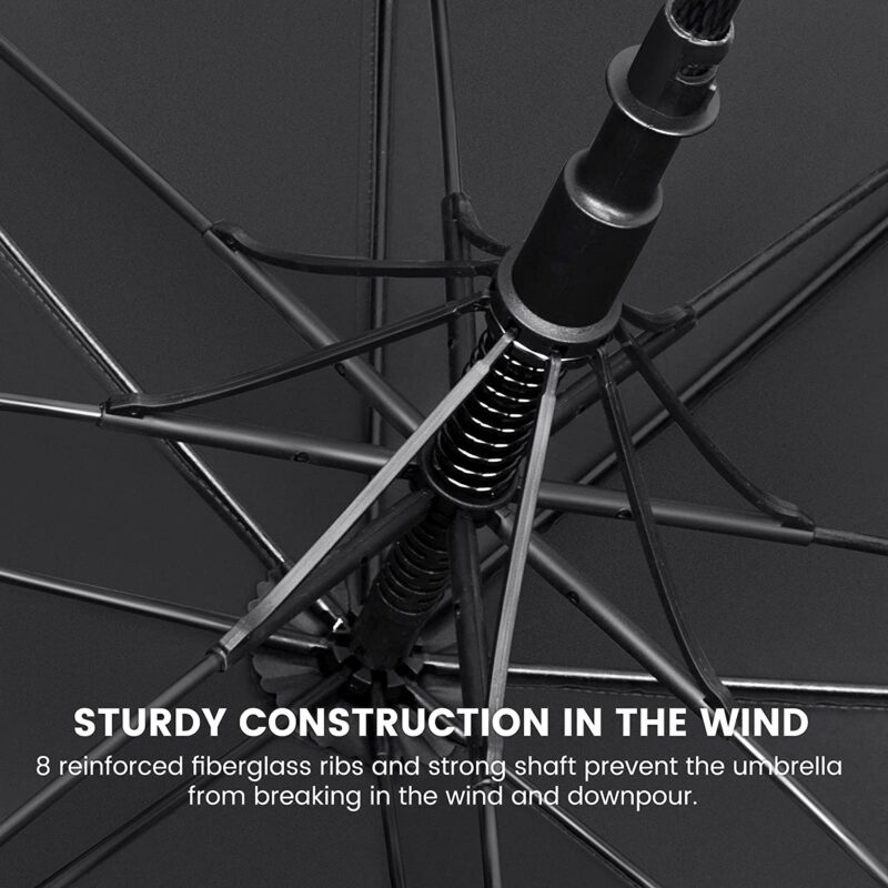 62 inch automatic windproof oversized golf umbrella