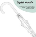 clear wedding umbrella