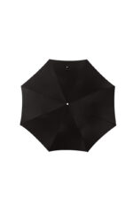 black folding umbrella