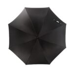 black straight umbrella