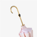 heart shaped 2 drill curved handle double layer umbrella