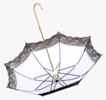 winnie double cut curved handle 1 drill long handle umbrella