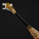 leopard long handle umbrella