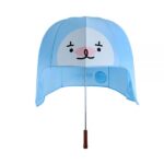 stripe lohan bamboo double umbrella