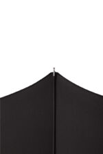 black folding umbrella
