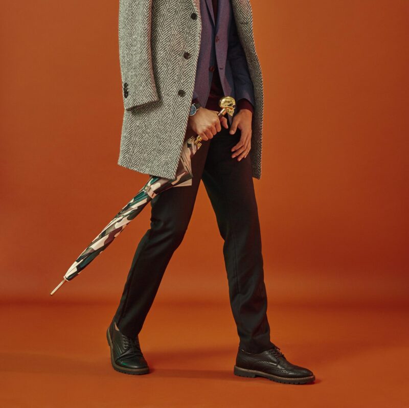 camouflage skeleton straight umbrella