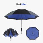 inside out folding umbrella