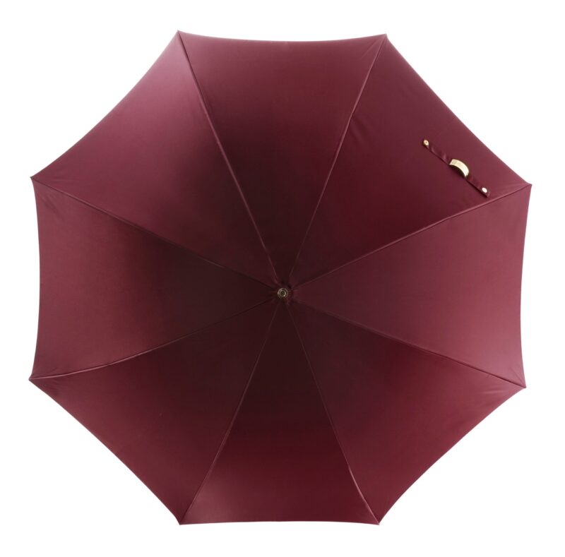 pug crimson lip red long handle umbrella